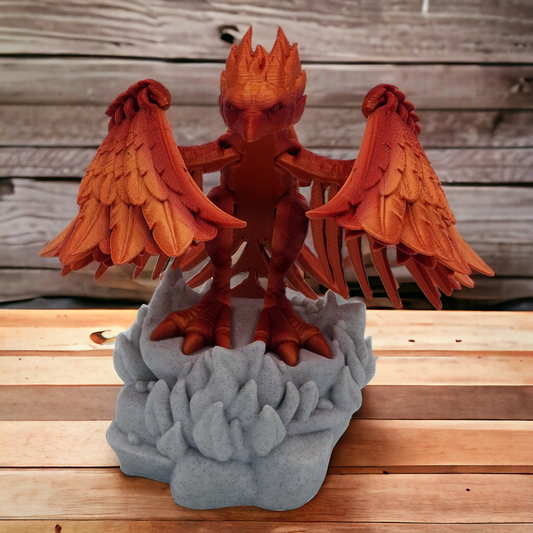 Fierce Phoenix On Stand